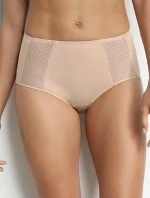 Dámske nohavičky FLAT TUMMY EFFECT MIDISLIP Drawstring Panties - BELLINDA - nude