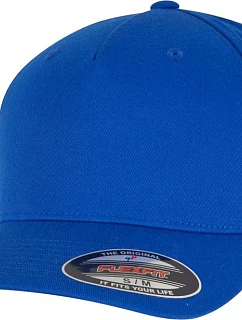 Flexfit 6560 – 5-panelová čiapka Flexfit 55.6560, farba royal