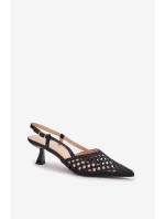 Lodičky S  A  Černé model 21689250 - Boto