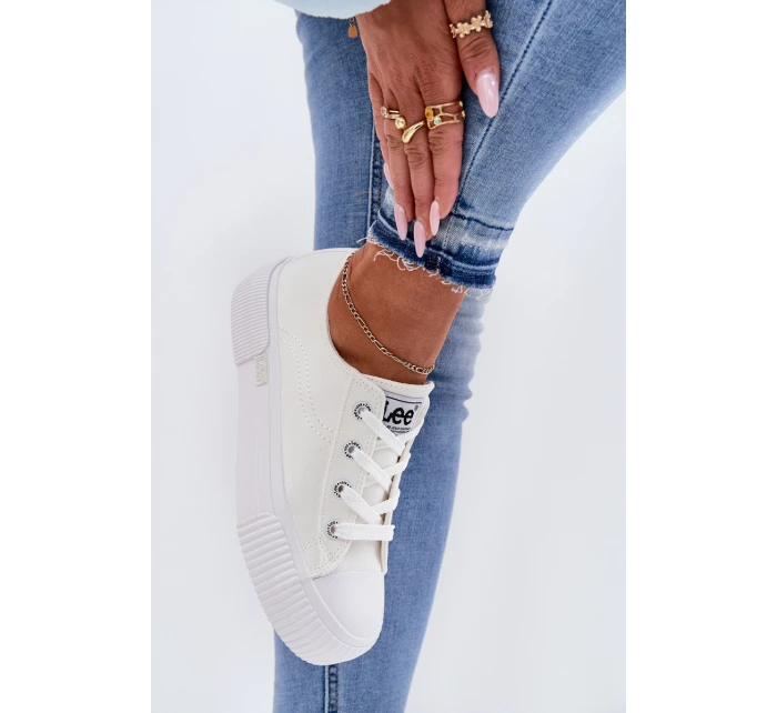 Dámské Tenisky Na Platformě Bílé ISLA C WOMEN LOW model 21695920 - Lee