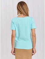T shirt RV TS model 22200559 mietowy - FPrice