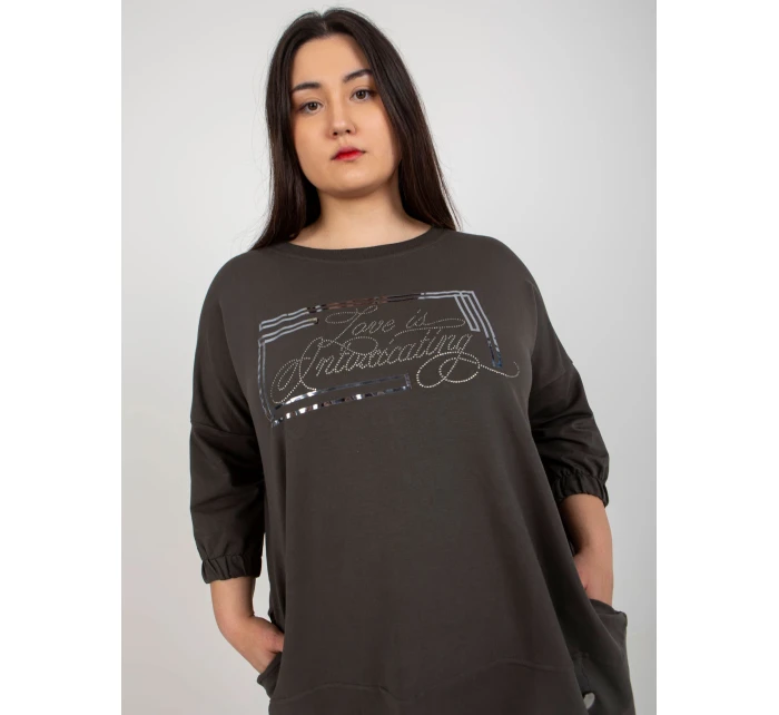 Tunika RV TU 7505.15 tmavá khaki