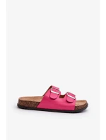 Dámske papuče s prackami Fuchsia Oliena Dámske papuče s prackami Fuchsia Oliena
