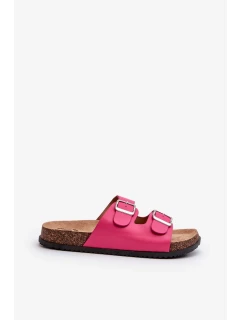 Dámske papuče s prackami Fuchsia Oliena