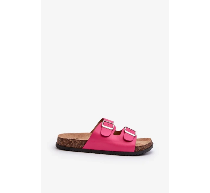 Dámske papuče s prackami Fuchsia Oliena Dámske papuče s prackami Fuchsia Oliena