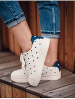 Dámske topánky Vuch Lucky Dots Off White