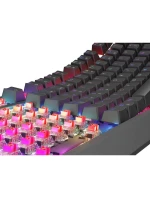 GENESIS Thor 230 TKL Herná USB QWERTY klávesnica Španielska čierna