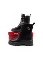 Lee Cooper topánky dámske trapper topánky kožené zateplené dámske topánky