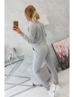 Atlanta šedá sada s potlačou Atlanta šedá sada s potlačou