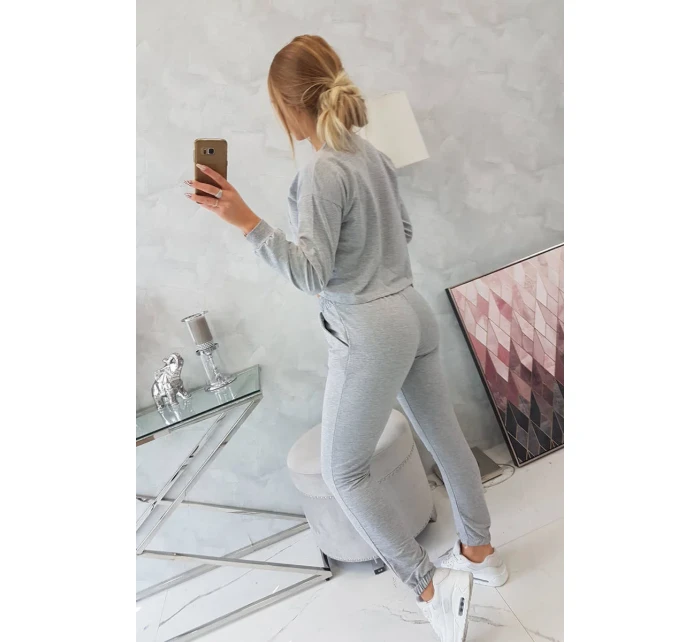 Atlanta šedá sada s potlačou Atlanta šedá sada s potlačou