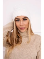 Fleecová čiapka K204 biela Fleecová čiapka K204 biela