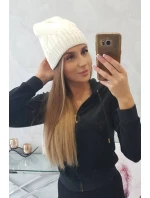 Dámska čiapka Irmina K333 ecru Dámska čiapka Irmina K333 ecru