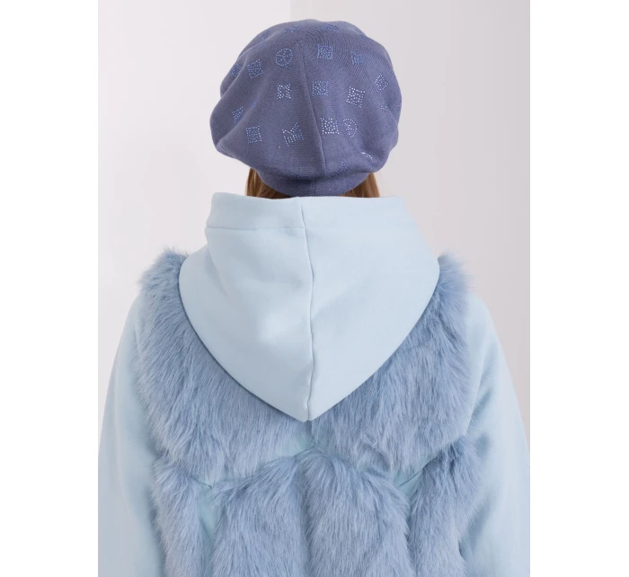 Czapka AT CZ model 18985157 ciemny niebieski - FPrice