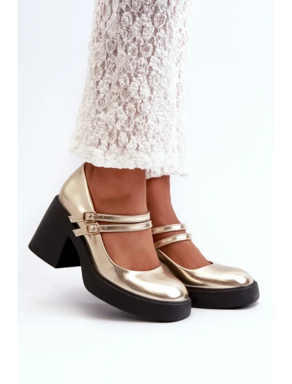 Lodičky na podpätku model 198522 Krok vo veľkom štýle Lodičky na podpätku model 198522 Krok vo veľkom štýle