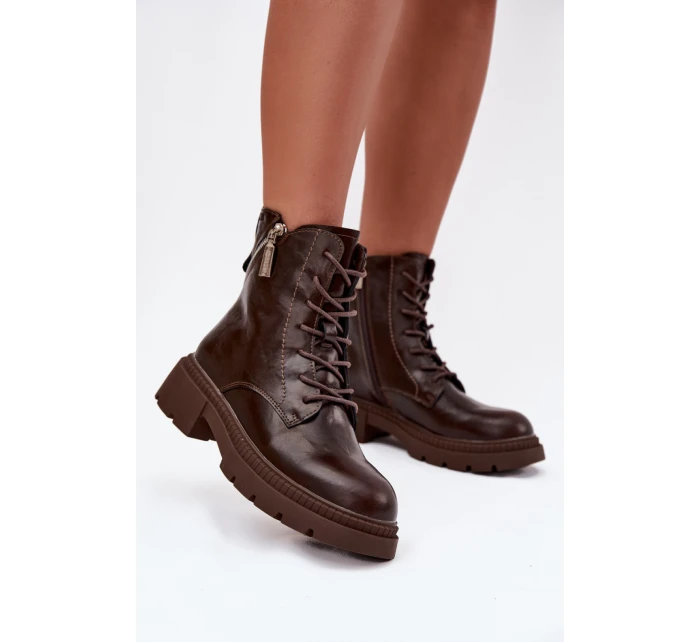 Šnurovací vyšší model 218064 Krok v štýle