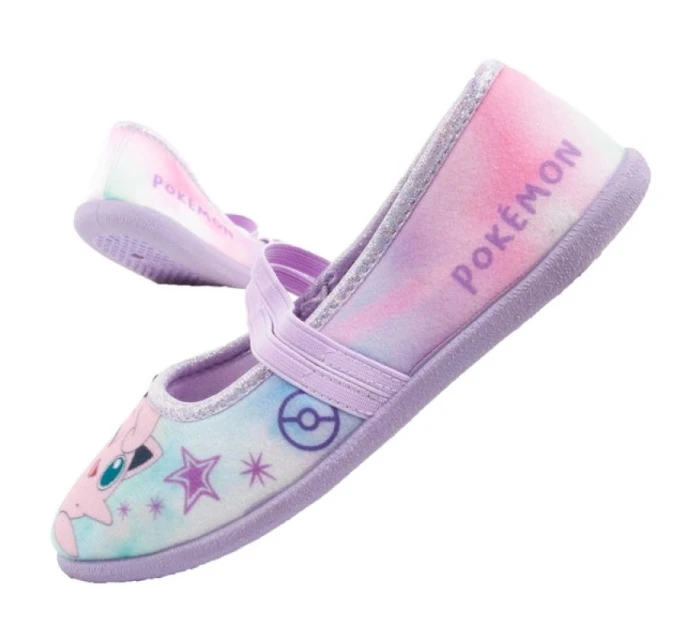 Leomil Detská obuv Balerínky Papuče pre dievčatá Pokemon