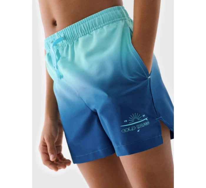 Chlapčenské plážové šortky boardshorts 4F 4FJWSS25UBDSM115-31S Chlapčenské plážové šortky boardshorts 4F 4FJWSS25UBDSM115-31S