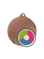 Luxorská medaila s tryskovou potlačou