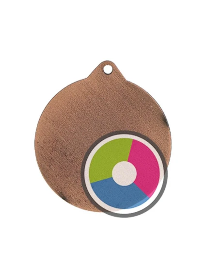 Luxorská medaila s tryskovou potlačou