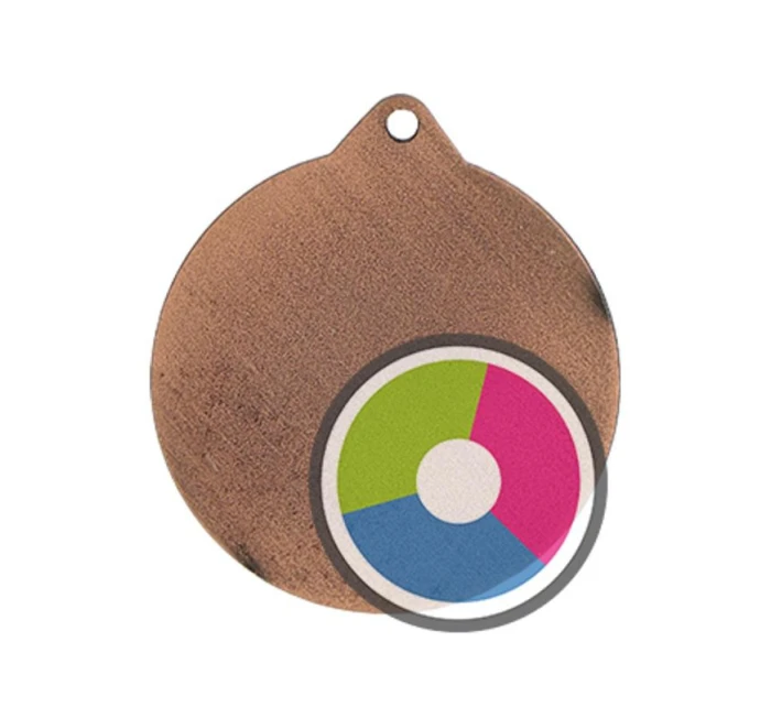 Luxorská medaila s tryskovou potlačou