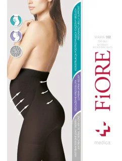 Fiore Mama 100 den M5215 farba:čierna