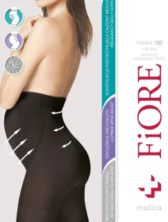 Mama 100 den model 18031378 kolor:black - Fiore