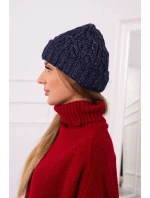 Ariana K299 tmavo modrá roll-up čiapka Ariana K299 tmavo modrá roll-up čiapka