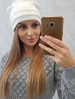 Dámska čiapka Kaja K339 biela