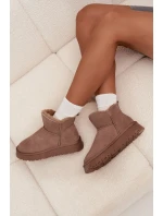 Śniegowce Z Naturalnego Zamszu Ocieplane Futerkiem Vinceza 97961 Beżowe Śniegowce Z Naturalnego Zamszu Ocieplane Futerkiem Vinceza 97961 Beżowe