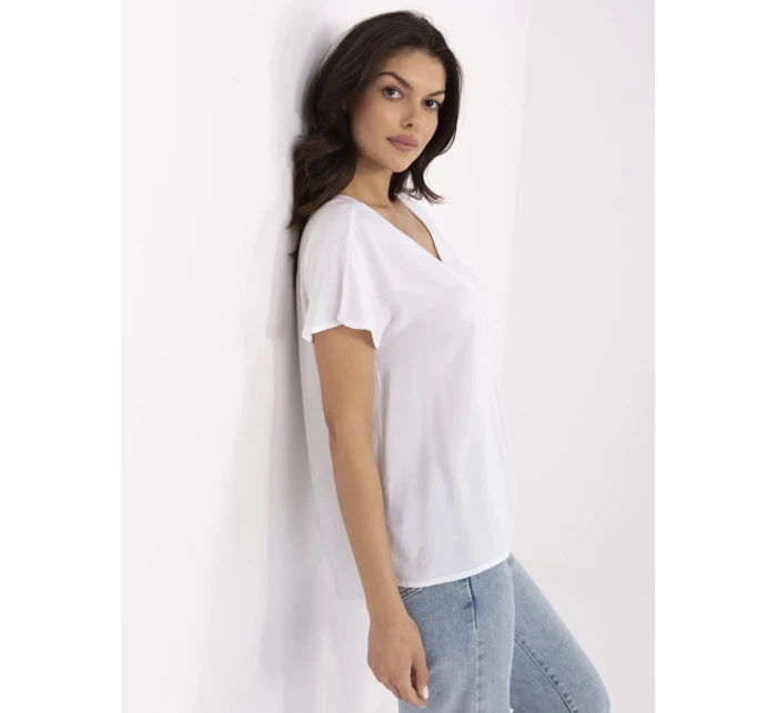 Blúzka D73761M11171B biela