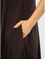 RV SK šaty A1088.29 tmavohnedé