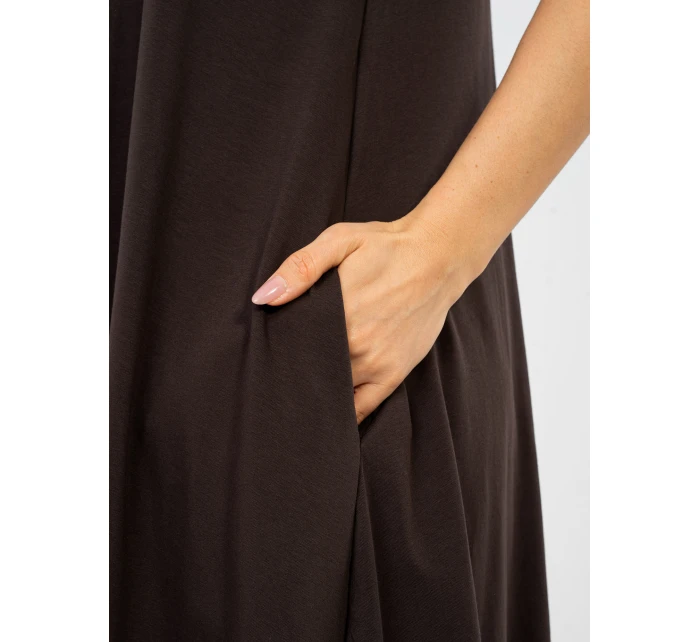 RV SK šaty A1088.29 tmavohnedé
