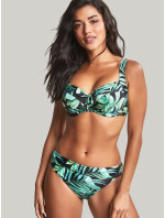 Dámska plavková podprsenka SW1642 Bali Full Cup Bikini Green with Leaves - Panache