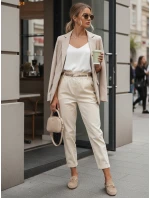 Dámské látkové kalhoty yellow Dstreet model 21975637 - FashionStreet