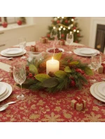 SLÁVNOSTNÉ DEKORATÍVNE GIRLANDY PU ZDOBENÉ 43CM