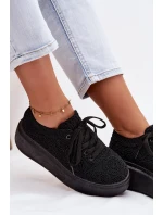 Dámské tenisky na platformě Černé model 21937761 - Boto