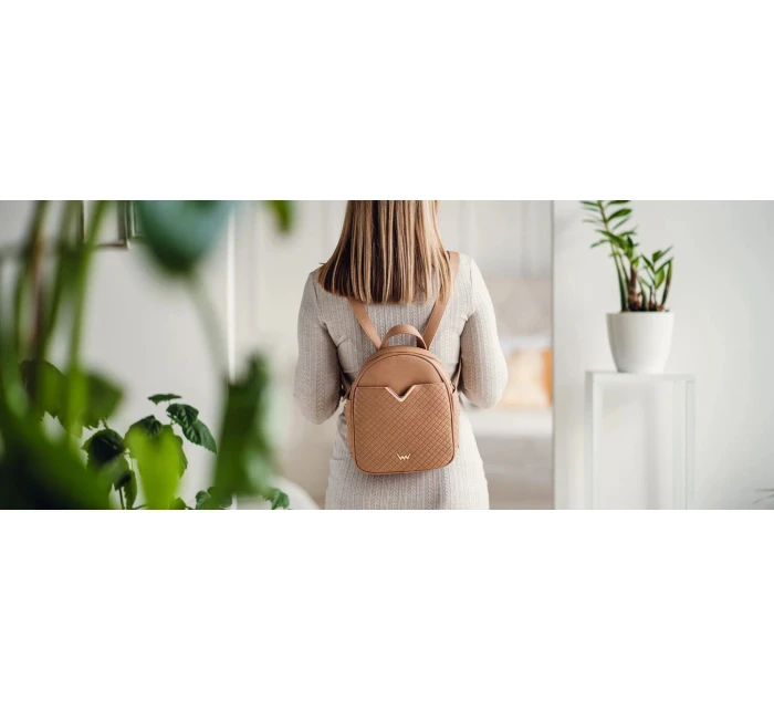 Módny batoh VUCH Carren Beige Módny batoh VUCH Carren Beige