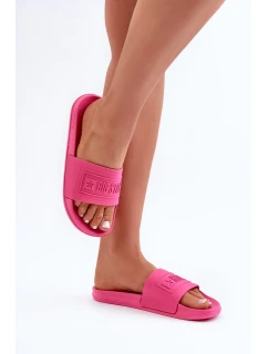Ľahké dámske papuče Big Star OO274037 Fuchsia