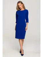Dámske šaty S324 kráľovská modrá - štýlové Dámske šaty S324 kráľovská modrá - štýlové