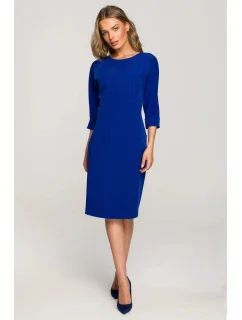 Dámske šaty S324 kráľovská modrá - štýlové