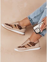 Dámské sportovní tenisky s leopardím vzorem Dstreet model 21985075 - FashionStreet