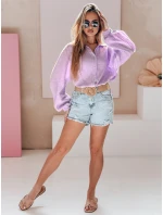 Dámské oversize mušelínové tričko berry Dstreet model 21989192 - FashionStreet