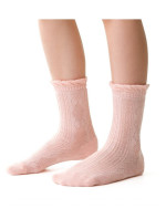 Dievčenské žakárové ponožky bez potlače Steven art.014 26-34