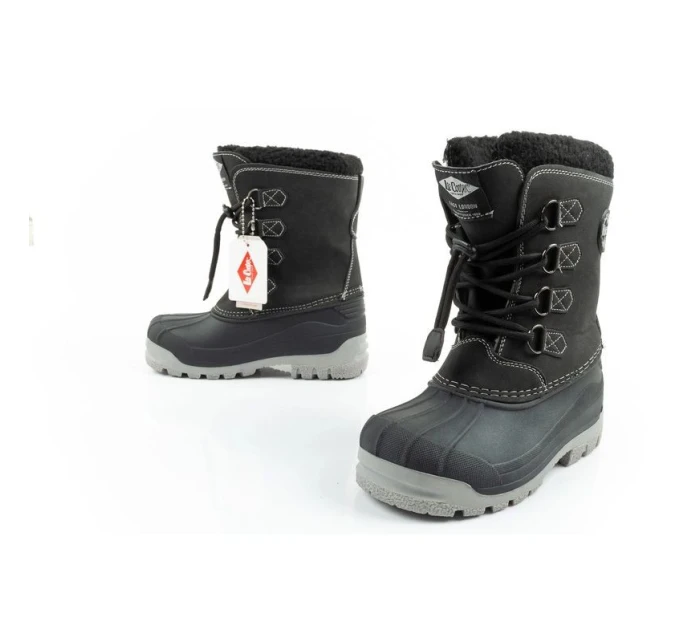 dětské zimní sněhule zateplené pro model 21493933 černé - Lee Cooper