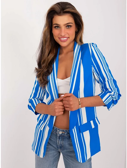 Marynarka DHJ MA model 20112955 ciemny niebieski - FPrice Marynarka DHJ MA model 20112955 ciemny niebieski - FPrice