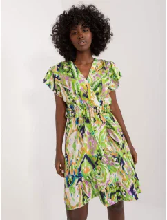 Sukienka DHJ SK jasny zielony model 20105364 - FPrice