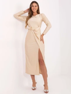 Šaty IT SK 21609.83 svetlo béžová