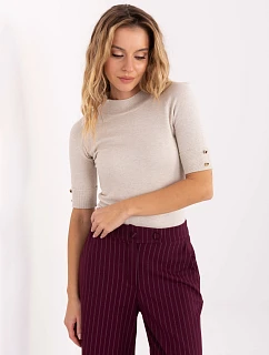 Sweter PM SW model 21757353 jasny beżowy - FPrice