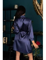 Župan model 17580769 Navy Blue - LivCo Corsetti Župan model 17580769 Navy Blue - LivCo Corsetti