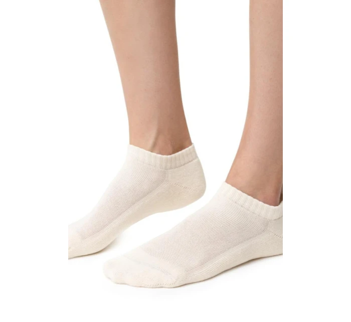 Přírodní nohy 100% bavlněné froté model 21338624 - Steven Přírodní nohy 100% bavlněné froté model 21338624 - Steven